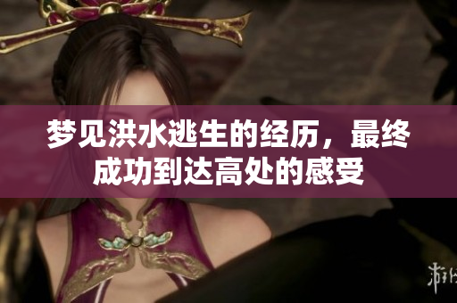 梦见洪水逃生的经历，最终成功到达高处的感受