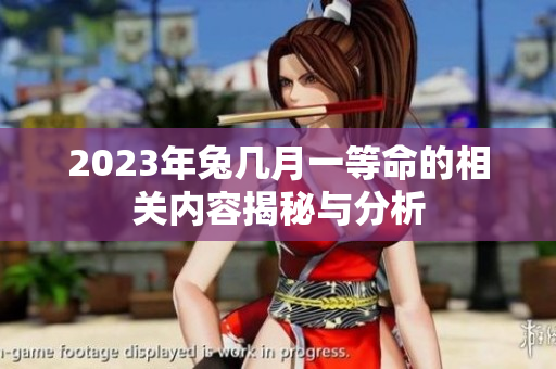 2023年兔几月一等命的相关内容揭秘与分析