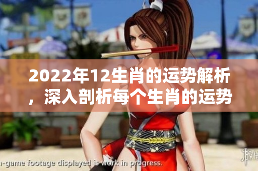 2022年12生肖的运势解析，深入剖析每个生肖的运势变化和影响因素