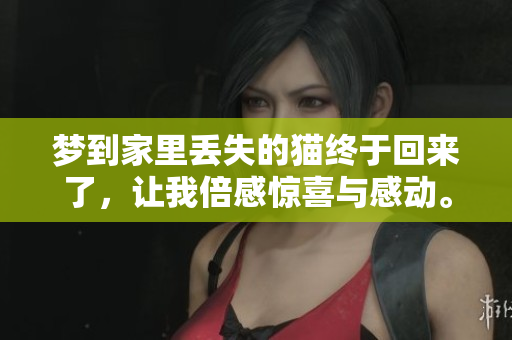 梦到家里丢失的猫终于回来了，让我倍感惊喜与感动。
