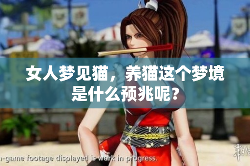 女人梦见猫，养猫这个梦境是什么预兆呢？