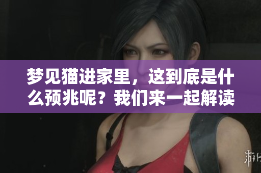 梦见猫进家里，这到底是什么预兆呢？我们来一起解读一下。