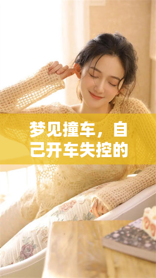梦见撞车，自己开车失控的情景引发的思考与解读