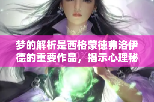 梦的解析是西格蒙德弗洛伊德的重要作品，揭示心理秘密