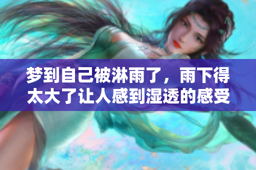 梦到自己被淋雨了，雨下得太大了让人感到湿透的感受