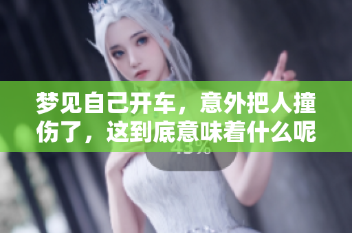 梦见自己开车，意外把人撞伤了，这到底意味着什么呢