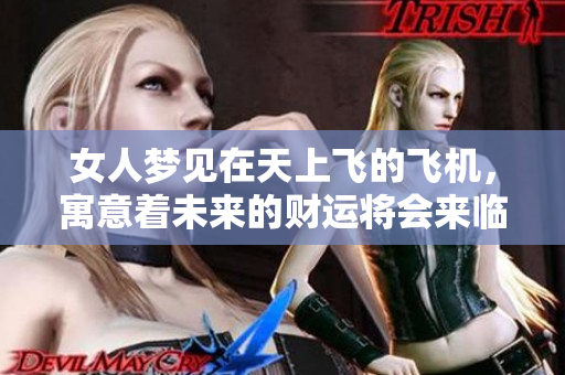 女人梦见在天上飞的飞机，寓意着未来的财运将会来临