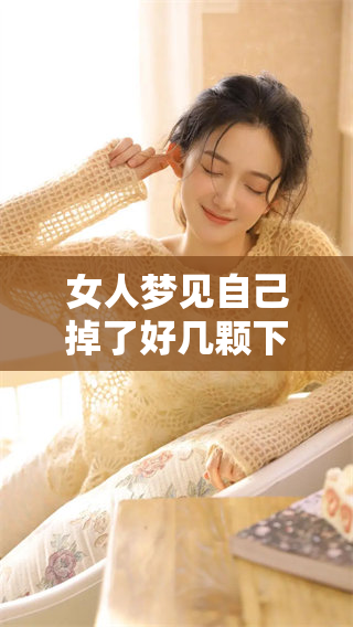 女人梦见自己掉了好几颗下面的牙齿，这梦意味着什么呢
