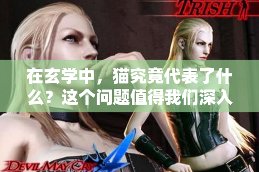 在玄学中，猫究竟代表了什么？这个问题值得我们深入探讨与思考。