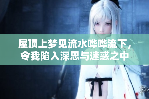 屋顶上梦见流水哗哗流下，令我陷入深思与迷惑之中