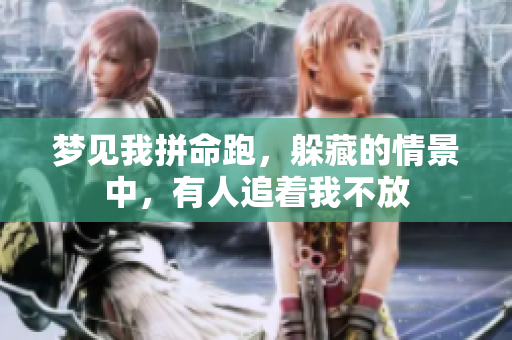 梦见我拼命跑，躲藏的情景中，有人追着我不放