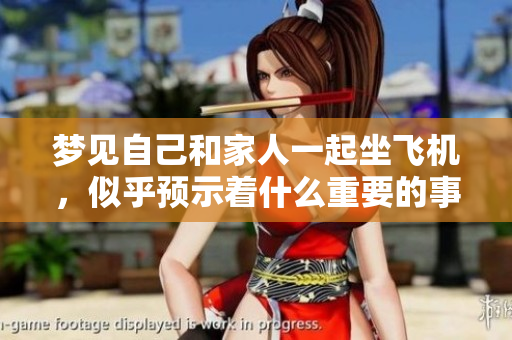 梦见自己和家人一起坐飞机，似乎预示着什么重要的事情即将发生