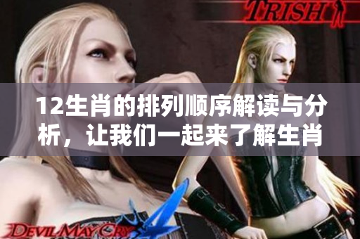 12生肖的排列顺序解读与分析，让我们一起来了解生肖的神秘面纱
