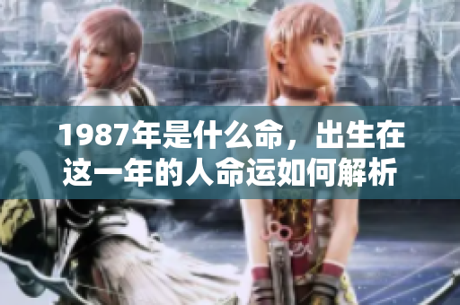 1987年是什么命，出生在这一年的人命运如何解析