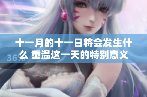 十一月的十一日将会发生什么 重温这一天的特别意义