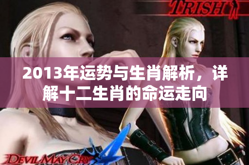 2013年运势与生肖解析，详解十二生肖的命运走向