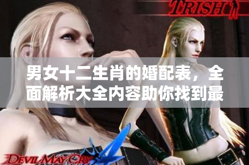 男女十二生肖的婚配表，全面解析大全内容助你找到最佳伴侣