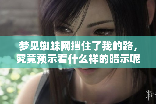 梦见蜘蛛网挡住了我的路，究竟预示着什么样的暗示呢
