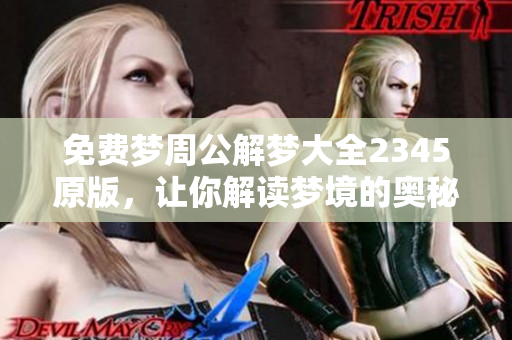 免费梦周公解梦大全2345原版，让你解读梦境的奥秘与意义