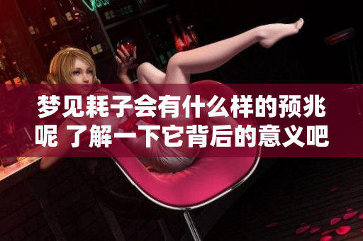 梦见耗子会有什么样的预兆呢 了解一下它背后的意义吧