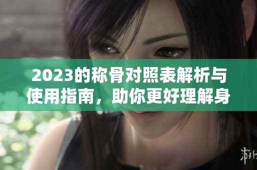 2023的称骨对照表解析与使用指南，助你更好理解身体秘密