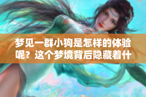 梦见一群小狗是怎样的体验呢？这个梦境背后隐藏着什么秘密呢？
